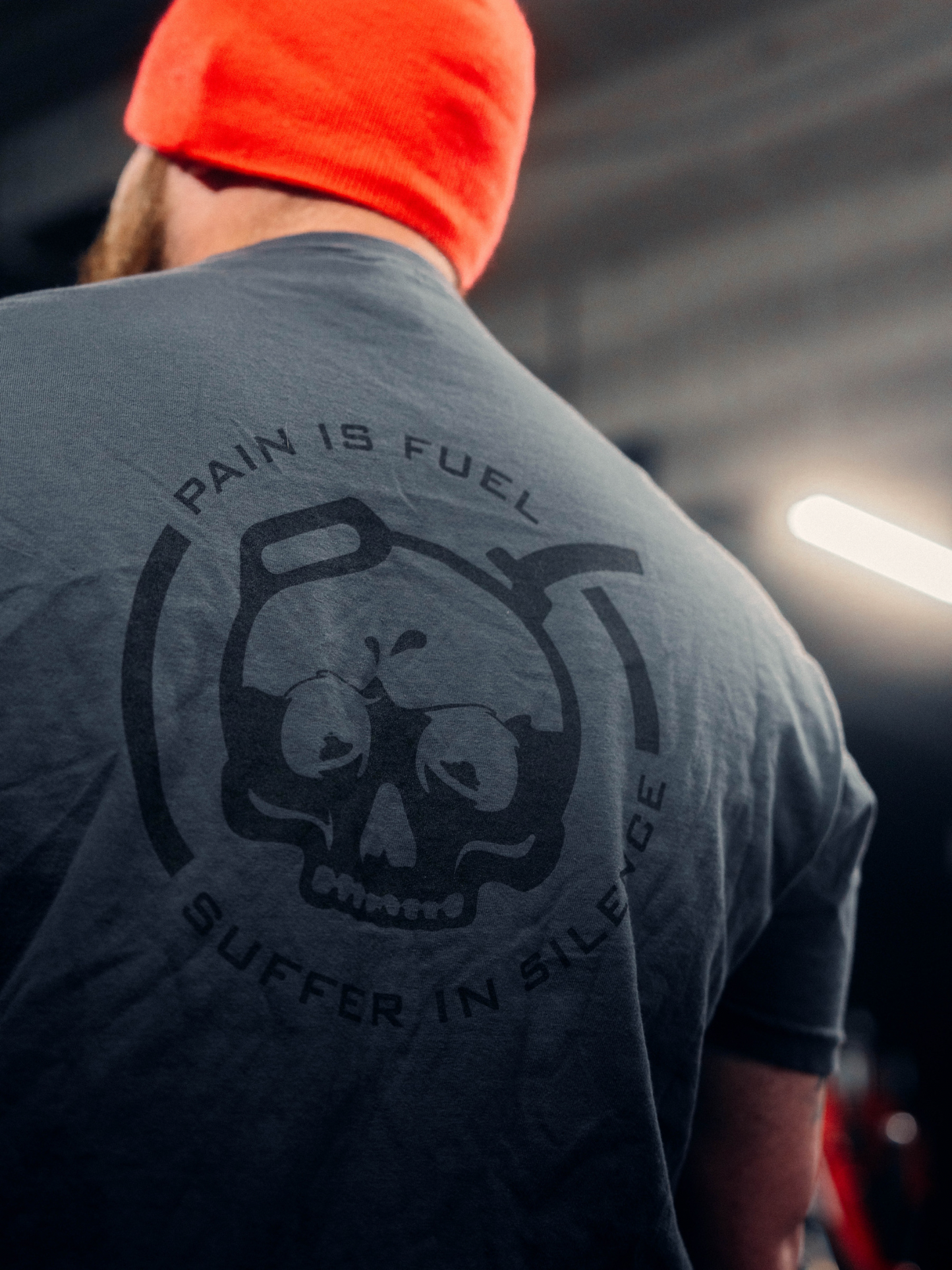 PAIN IS FUEL OVERSIZED TEE