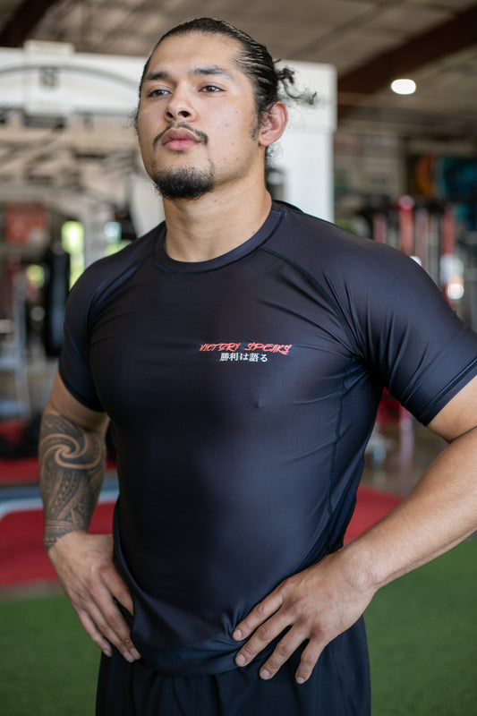 Always on the attack Rash Guard