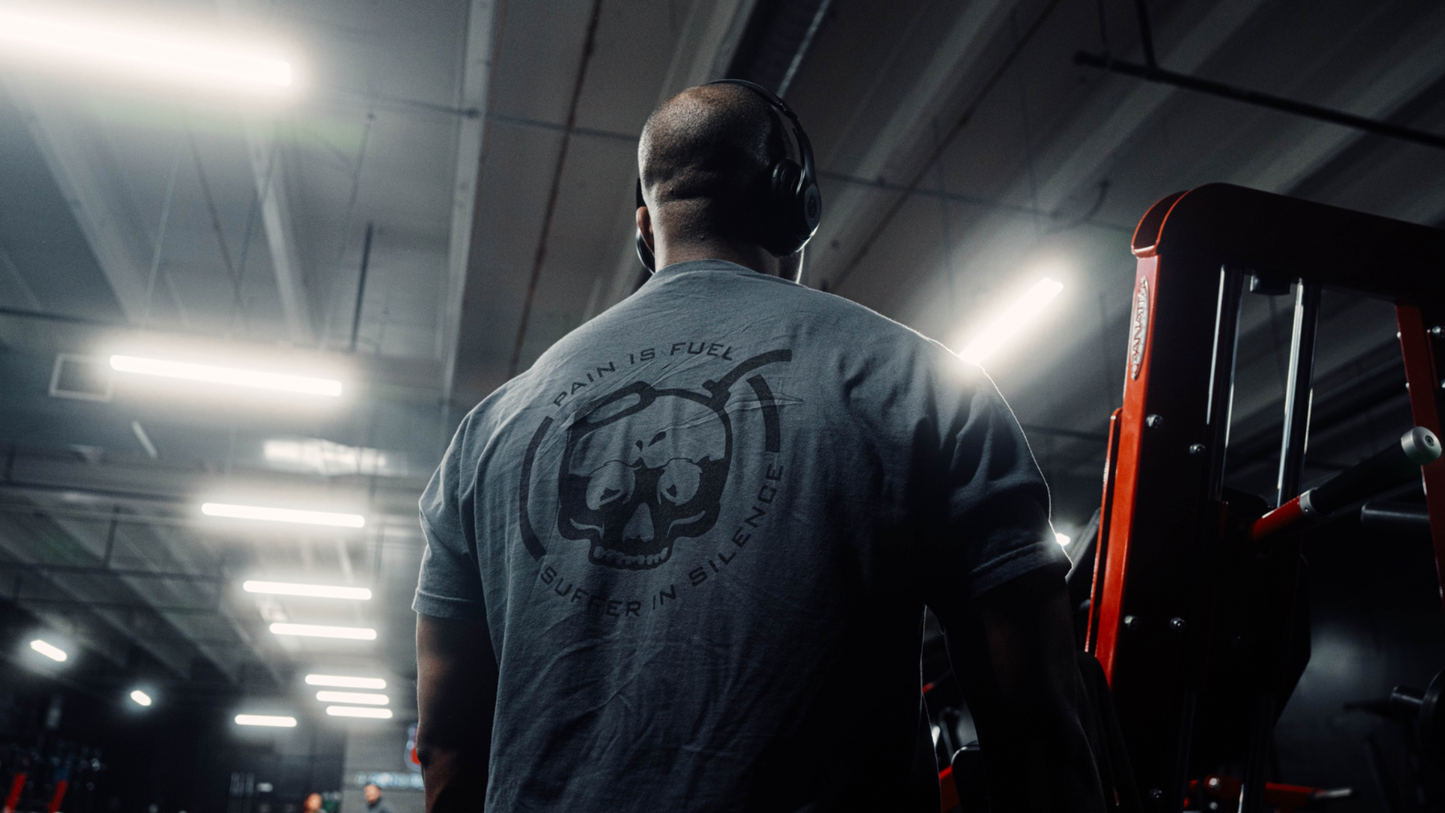 PAIN IS FUEL OVERSIZED TEE