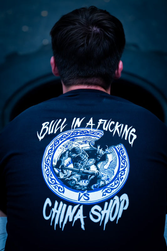 BULL IN A CHINA SHOP OVERSIZED TEE