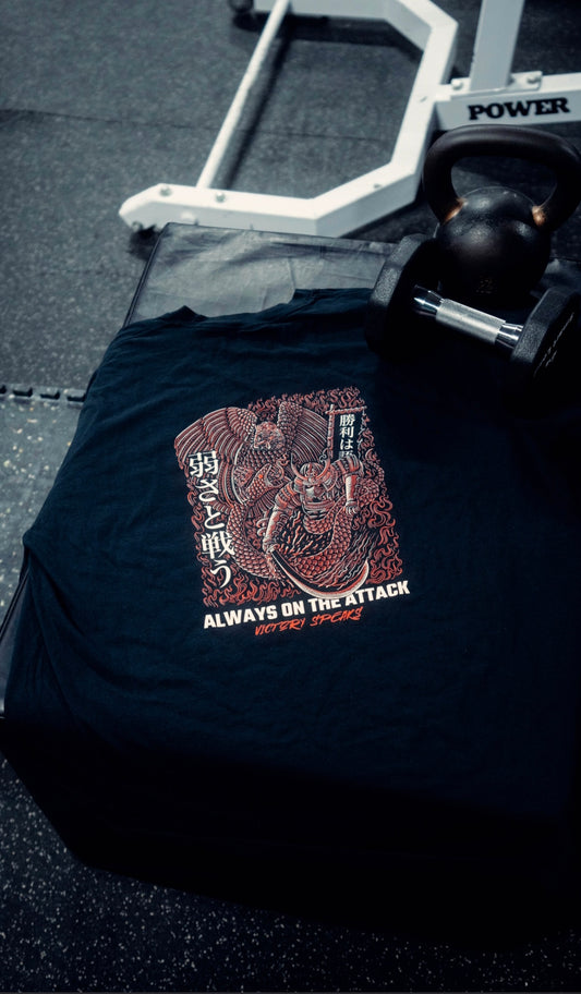 ALWAYS ON THE ATTACK OVERSIZED T SHIRT