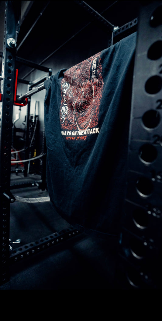 ALWAYS ON THE ATTACK OVERSIZED T SHIRT