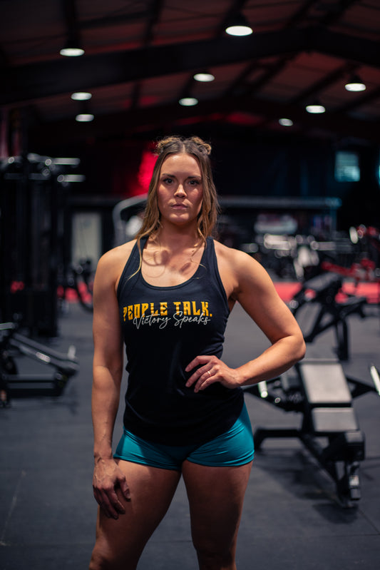 LIONS DONT LOSE SLEEP RACERBACK TANK