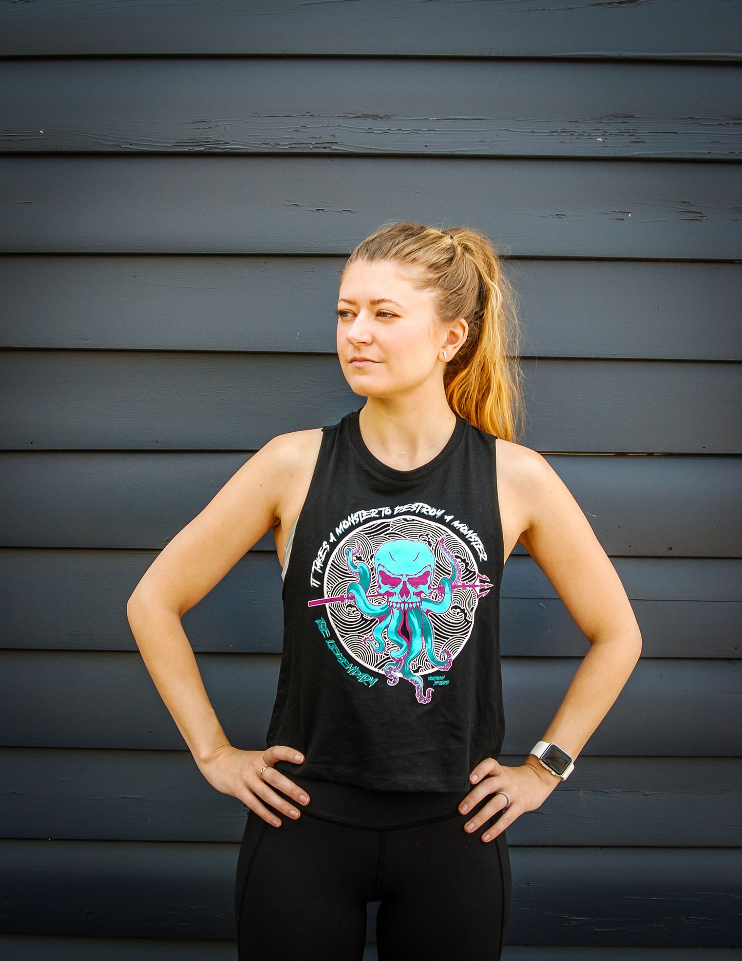 BE LEGENDARY CROP TANK