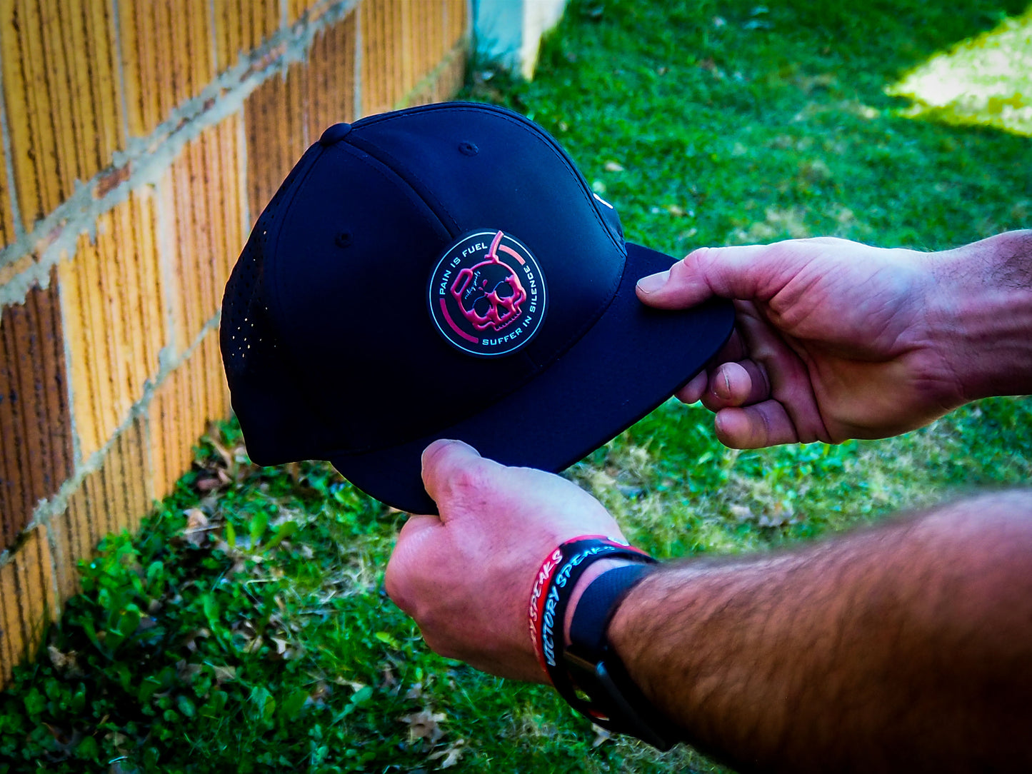 PAIN IS FUEL FLAT PERFORMANCE HAT