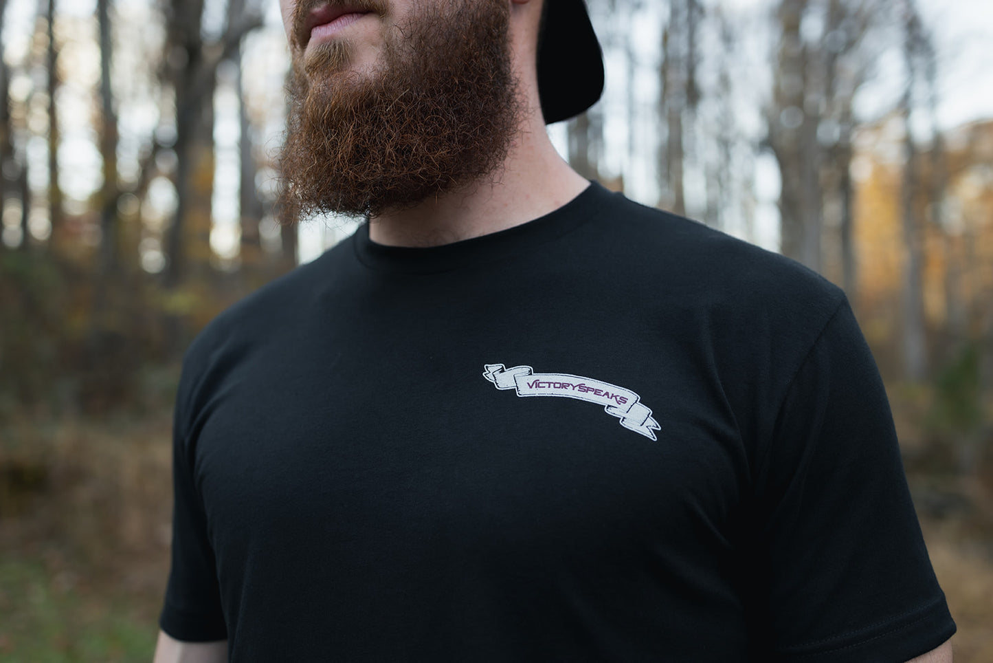 YOU CAN'T OUTRUN YOUR DEMONS. TURN AROUND. GIVE EM HELL. TEE