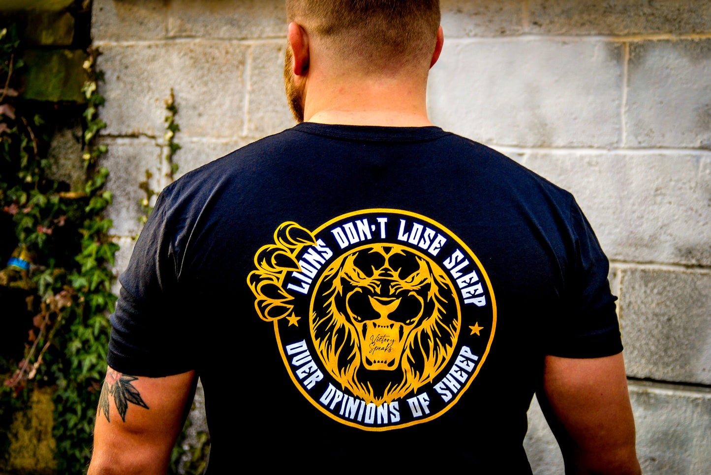 LIONS DON'T LOSE SLEEP MENS TEE