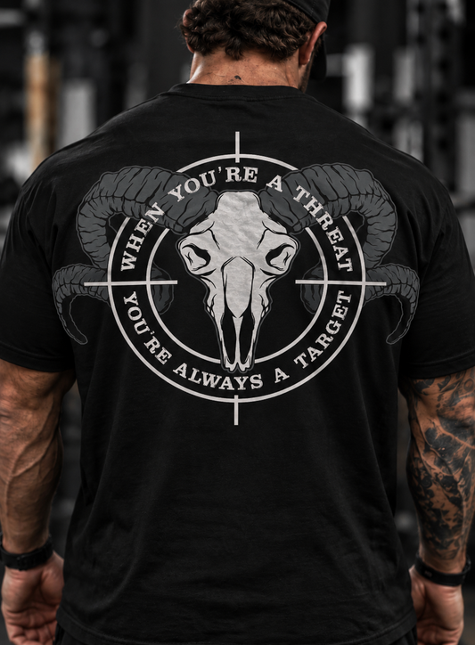 BE A THREAT TEE(LIMITED RELEASE)