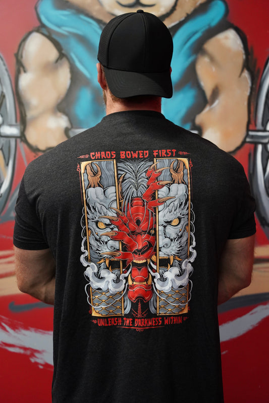 CHAOS BOWED FIRST TEE