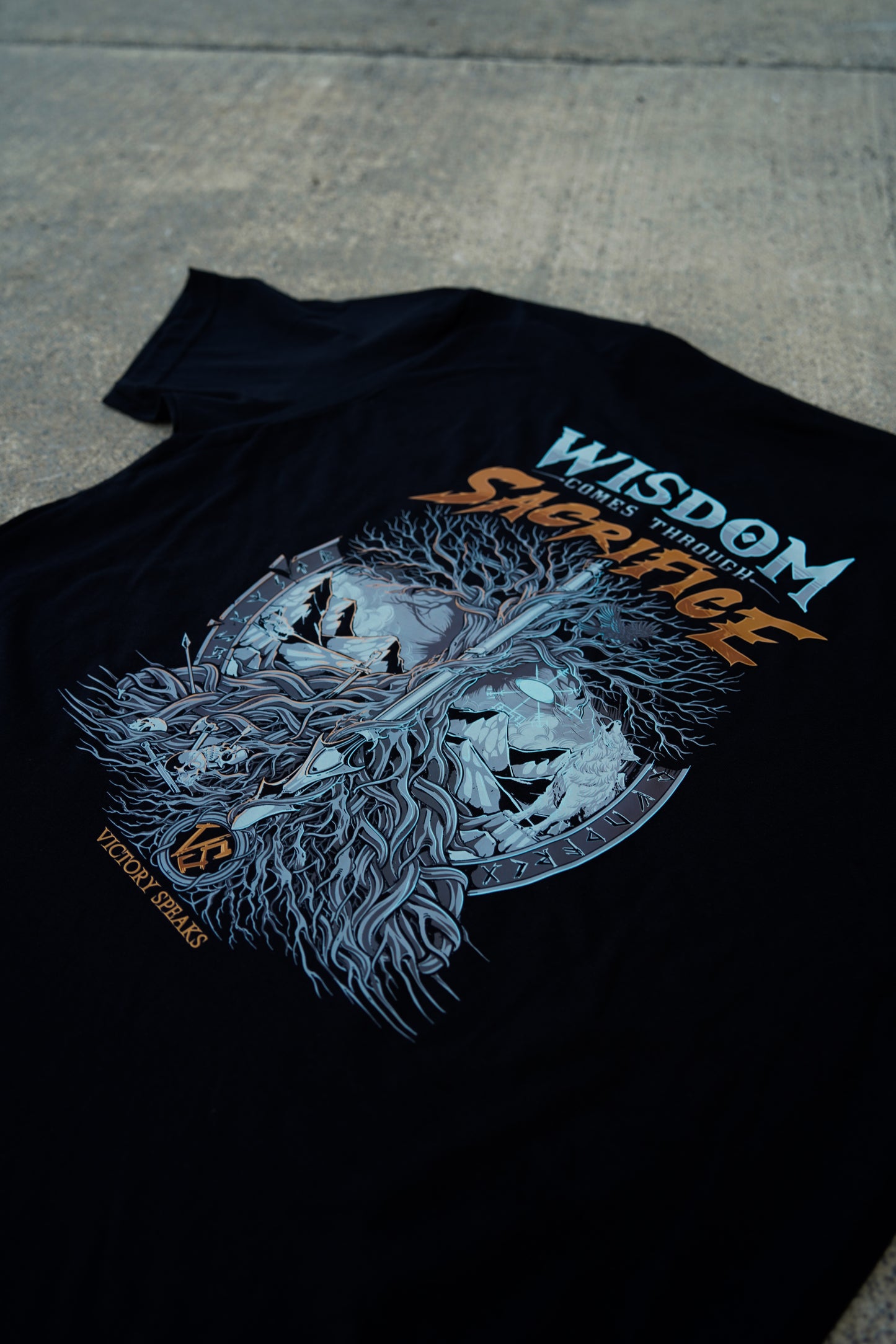 WISDOM THROUGH SACRIFICE TEE