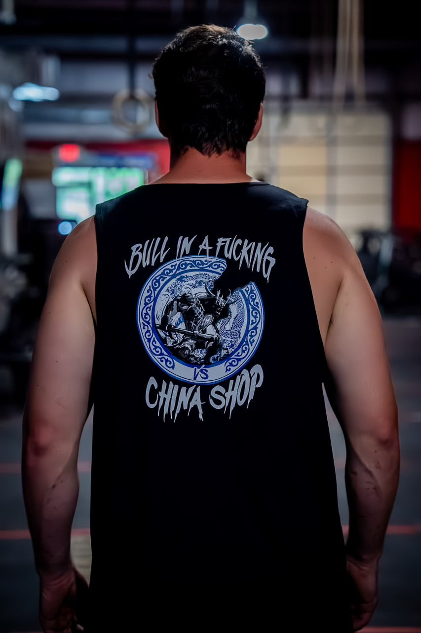 BULL IN A CHINA SHOP MUSCLE TANK