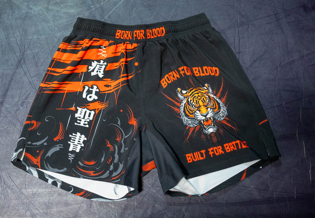 BORN FOR BLOOD GRAPPLING SHORTS