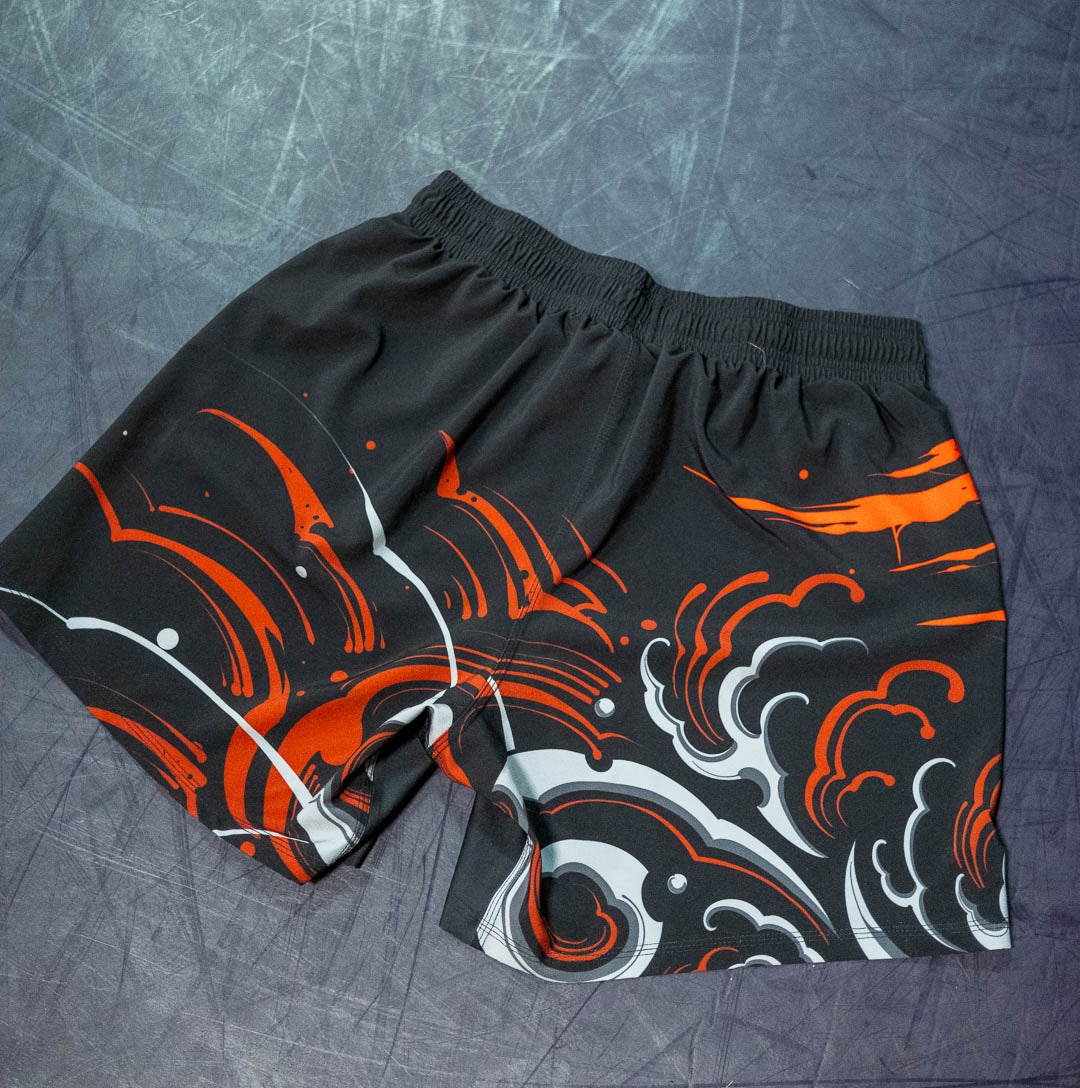 BORN FOR BLOOD GRAPPLING SHORTS