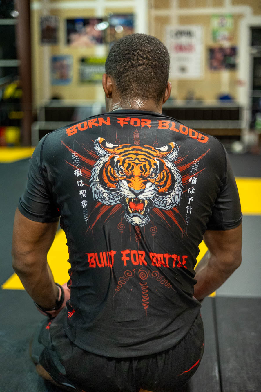 BORN FOR BLOOD RASH GUARD