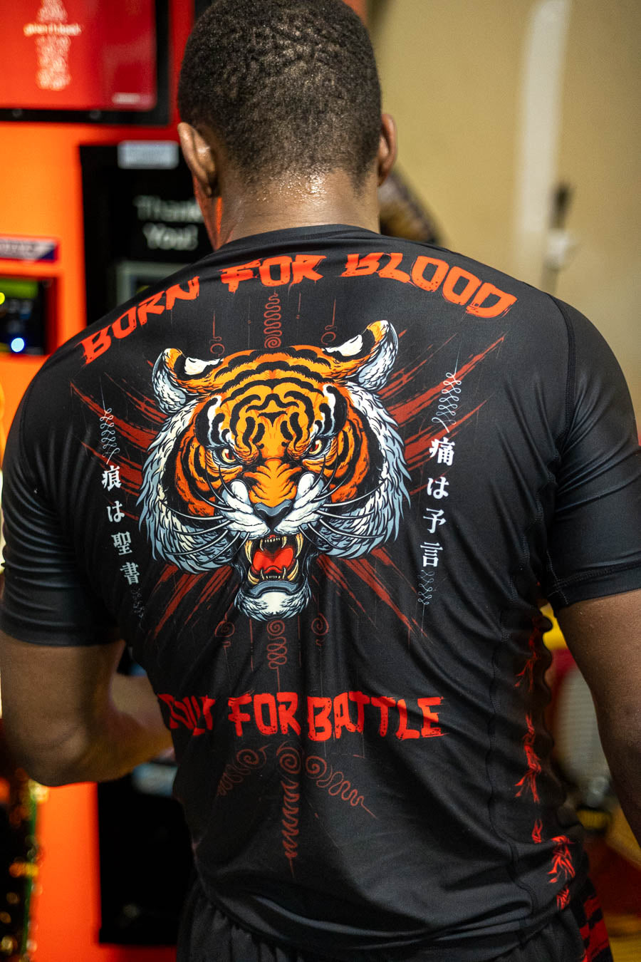 BORN FOR BLOOD RASH GUARD