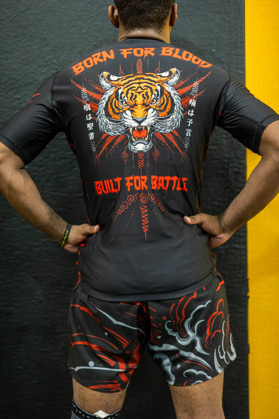 BORN FOR BLOOD GRAPPLING SHORTS