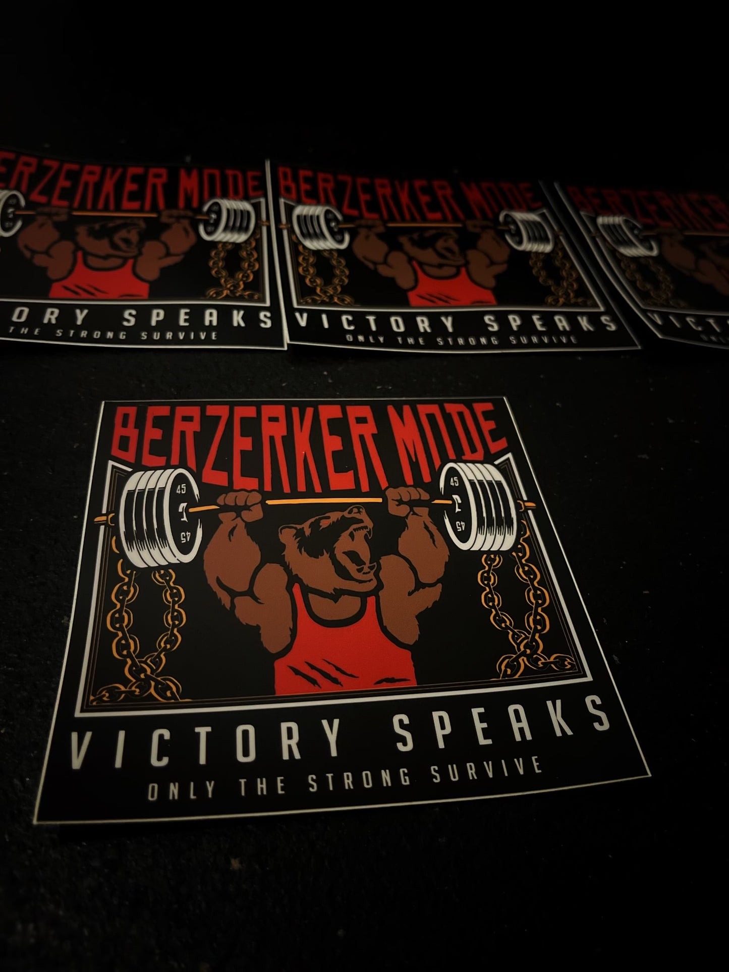 ZERKER 5X5 STICKER