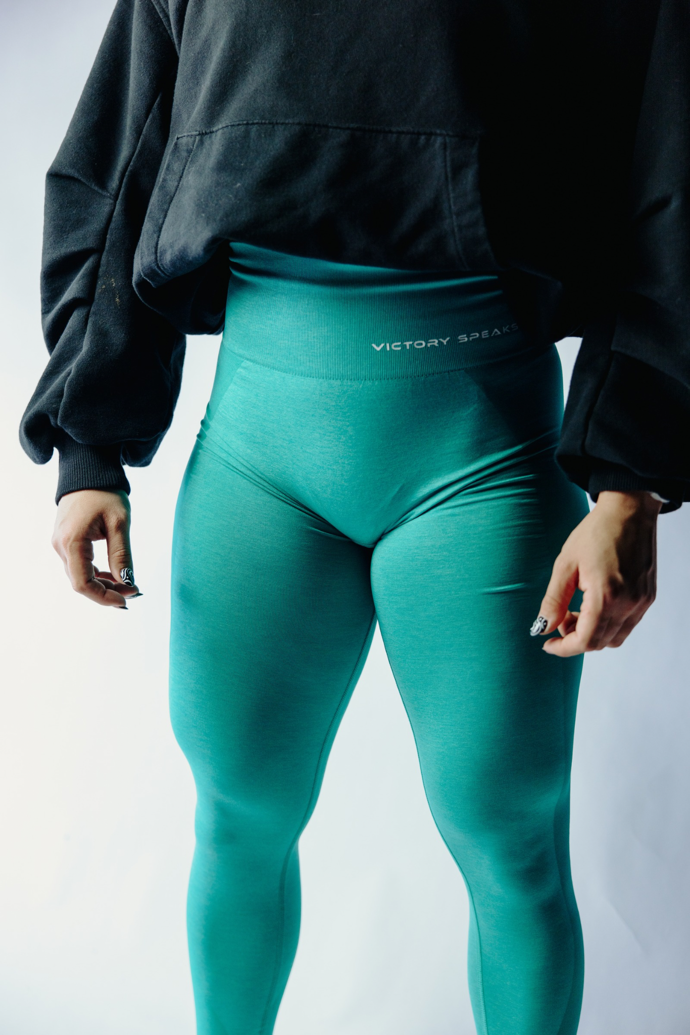 VS WINGS TEAL LEGGINGS