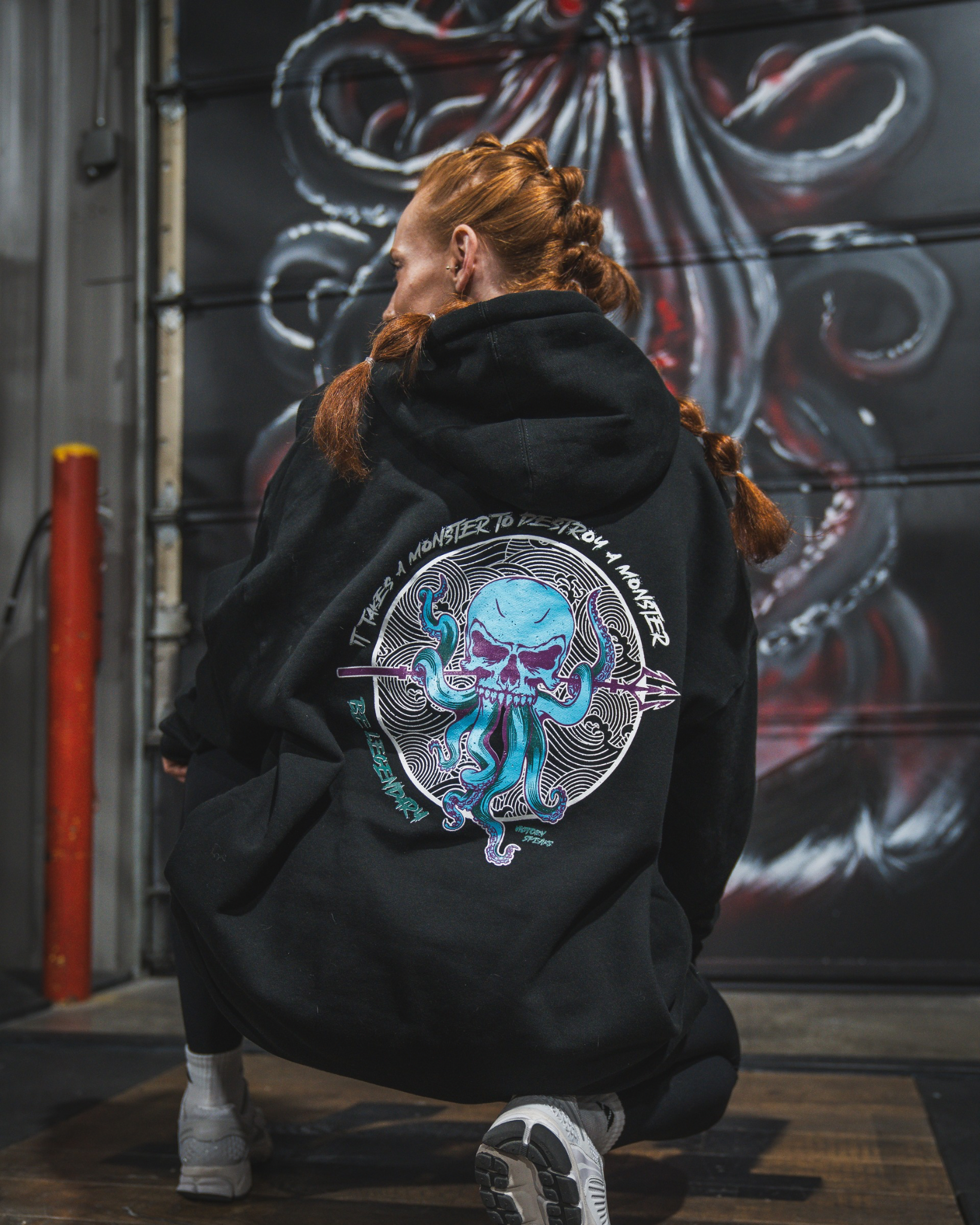 BE LEGENDARY HOODIE – Victory Speaks Apparel CO