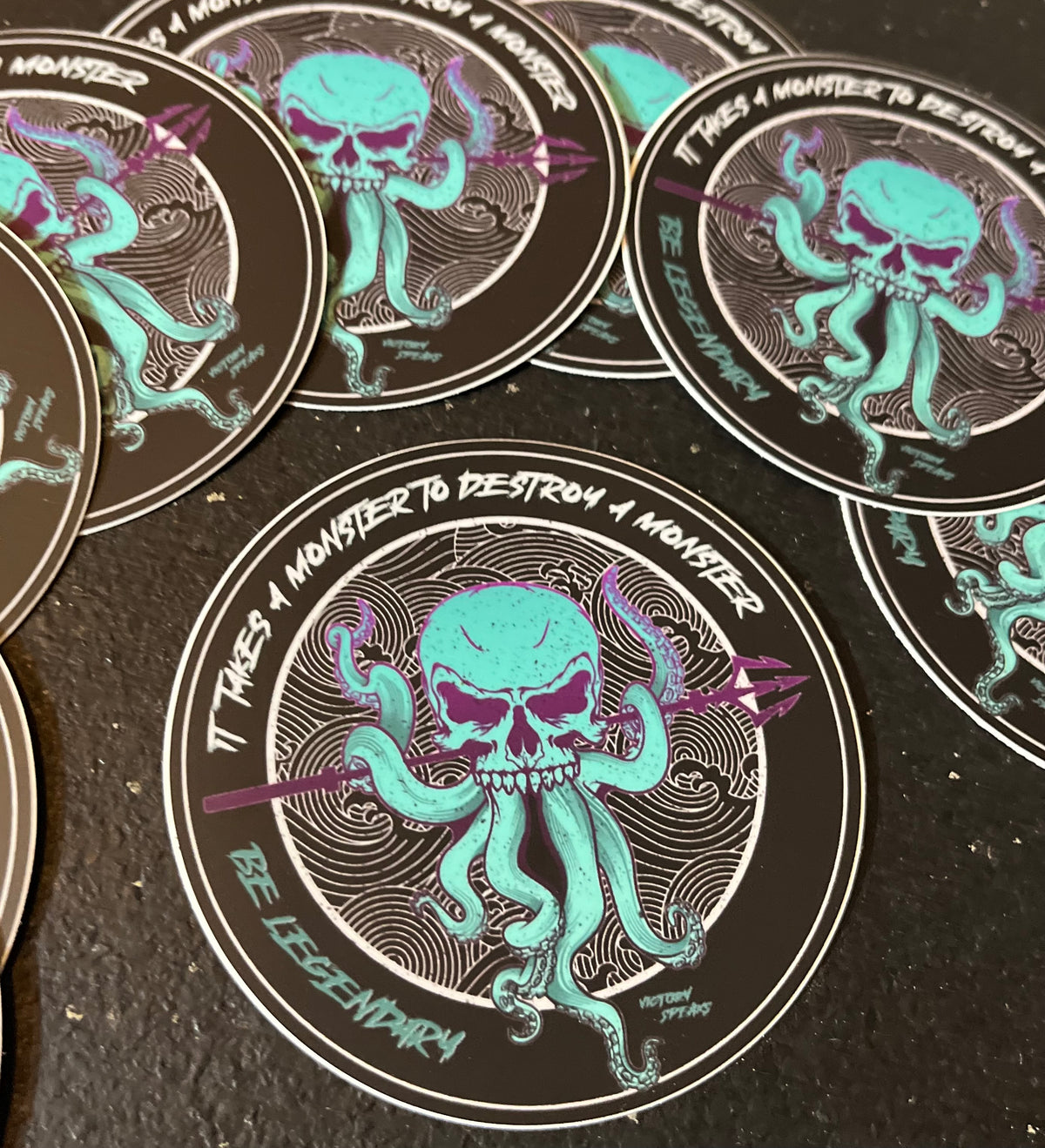 Legendary Sticker BE LEGENDARY STICKER – Victory Speaks Apparel CO