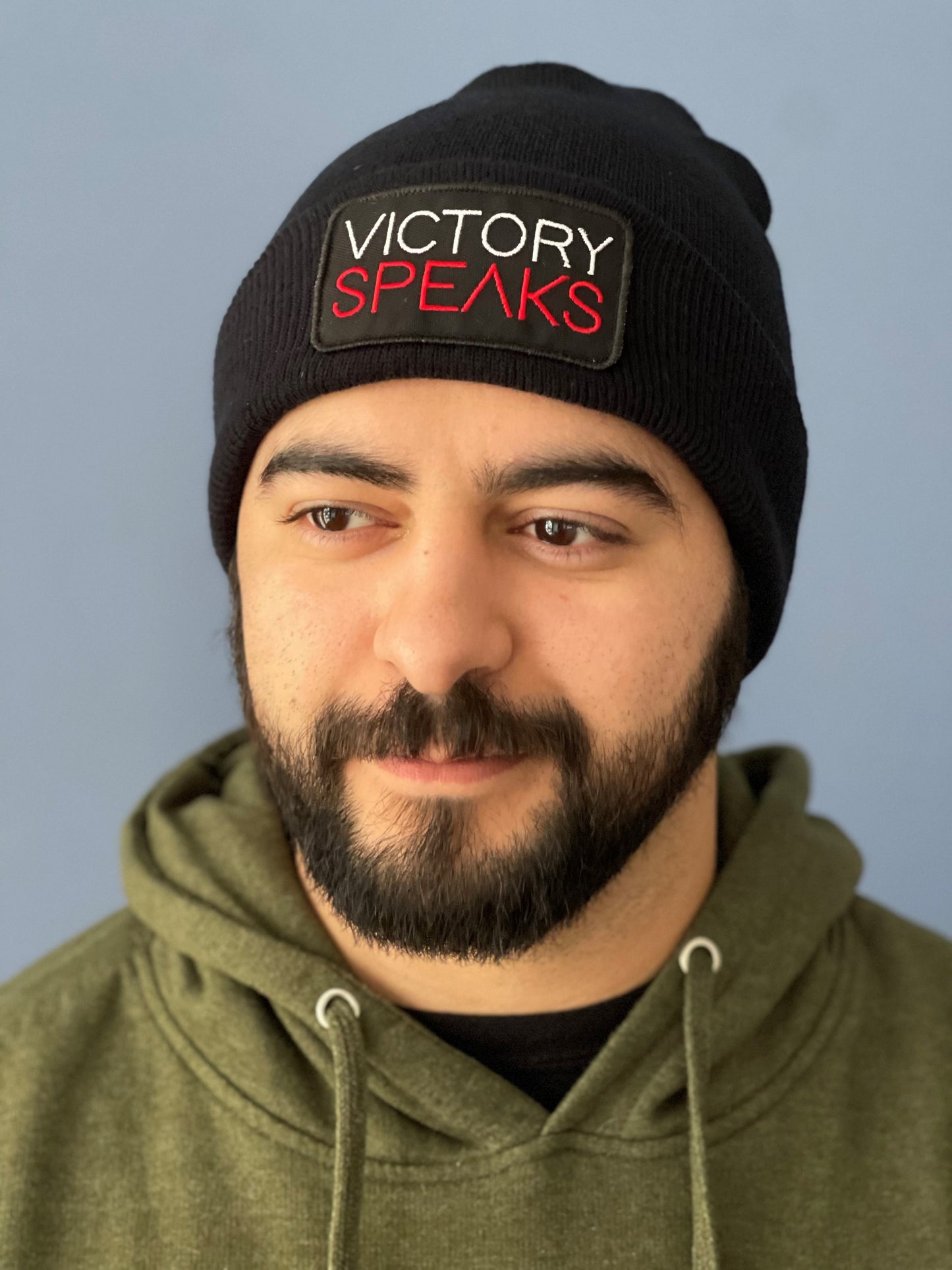 VICTORY SPEAKS BEANIE